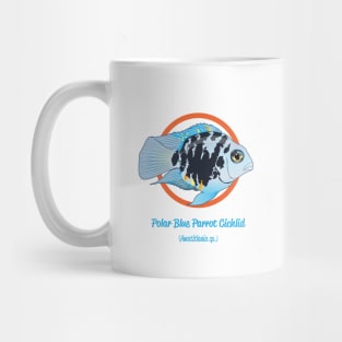 Polar Blue Parrot Cichlid Mug